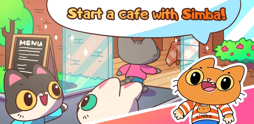 Simba Cafe  [МОД Много монет] Screenshot 4