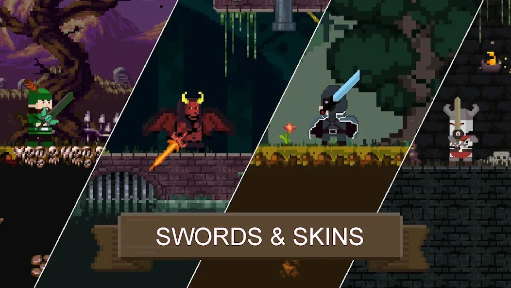 Rune Sword: Action Platformer (Руновый меч)  [МОД Бесконечные деньги] Screenshot 5