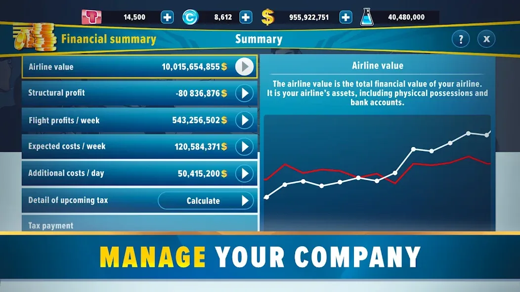 Airlines Manager: Plane Tycoon (Эйрлайнс Менеджер)  [МОД Unlocked] Screenshot 5