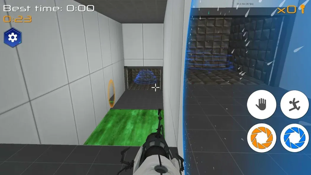 Portal Maze 2 game 3D aperture  [МОД Все открыто] Screenshot 3
