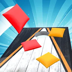 Скачать взлом Cornhole 3D: Nations League (Корнхол 3Д)  [МОД Unlimited Money] - полная версия apk на Андроид