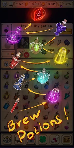 Potion shop: Alchemy Simulator (Пошоп)  [МОД Unlocked] Screenshot 1