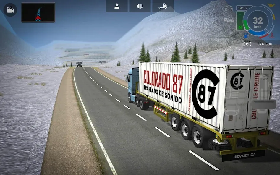 Grand Truck Simulator 2 (Гранд Трак Симулятор 2)  [МОД Много монет] Screenshot 4