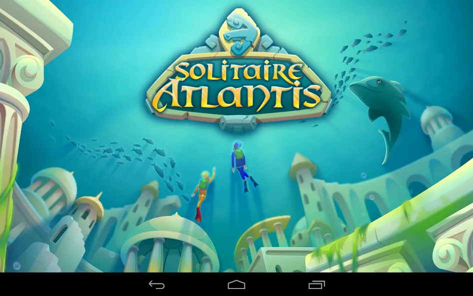 Solitaire Atlantis (олитэр Атлантис)  [МОД Много денег] Screenshot 5