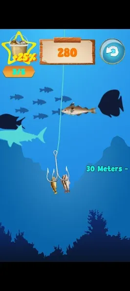 Wild Fish (Уайлд Фиш)  [МОД Бесконечные монеты] Screenshot 3