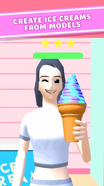 Ice Cream Inc. ASMR, DIY Games  [МОД Много денег] Screenshot 3