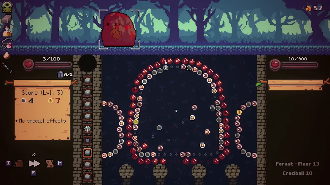 Peglin - A Pachinko Roguelike (Пеглин)  [МОД Много монет] Screenshot 3