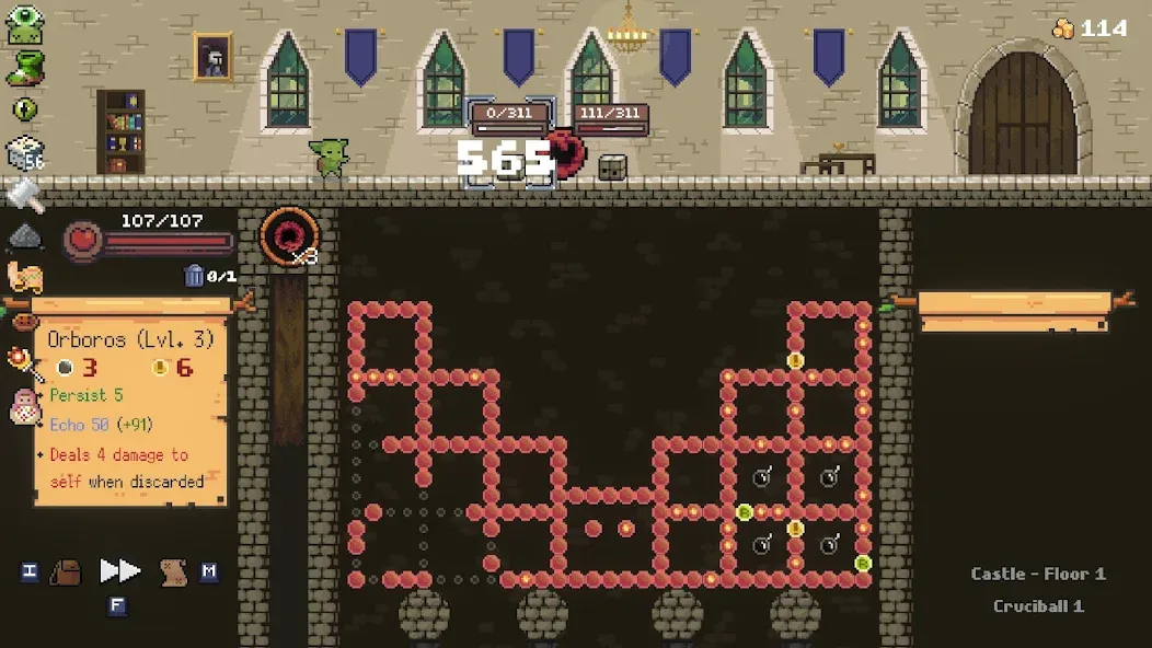 Peglin - A Pachinko Roguelike (Пеглин)  [МОД Много монет] Screenshot 5