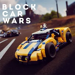 Взломанная Block Car Wars Brick Car Crash (Блок Автомобильные Войны Кирпич Автомобильная Авария)  [МОД Unlocked] - последняя версия apk на Андроид