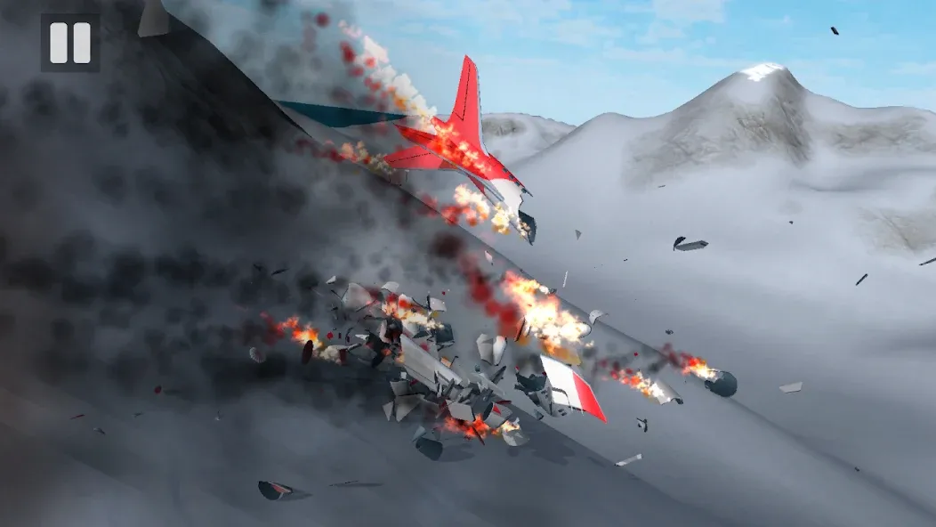 Plane Crash: Flight Simulator (Плейн Краш)  [МОД Все открыто] Screenshot 3