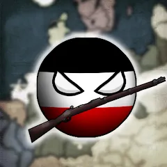 Взломанная Countryball: Europe 1890 (Кантриболл)  [МОД Mega Pack] - стабильная версия apk на Андроид