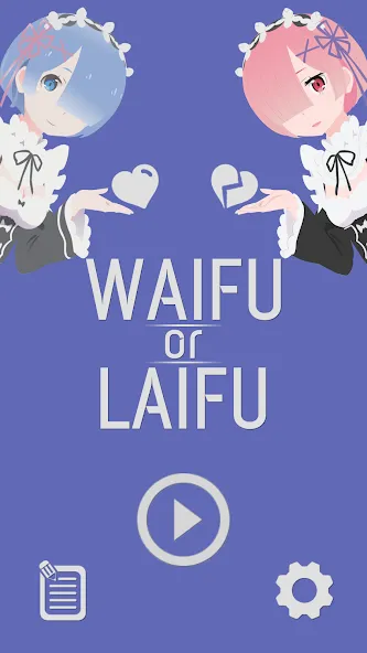 Waifu or Laifu (Вайфу или Лайфу)  [МОД Unlocked] Screenshot 1