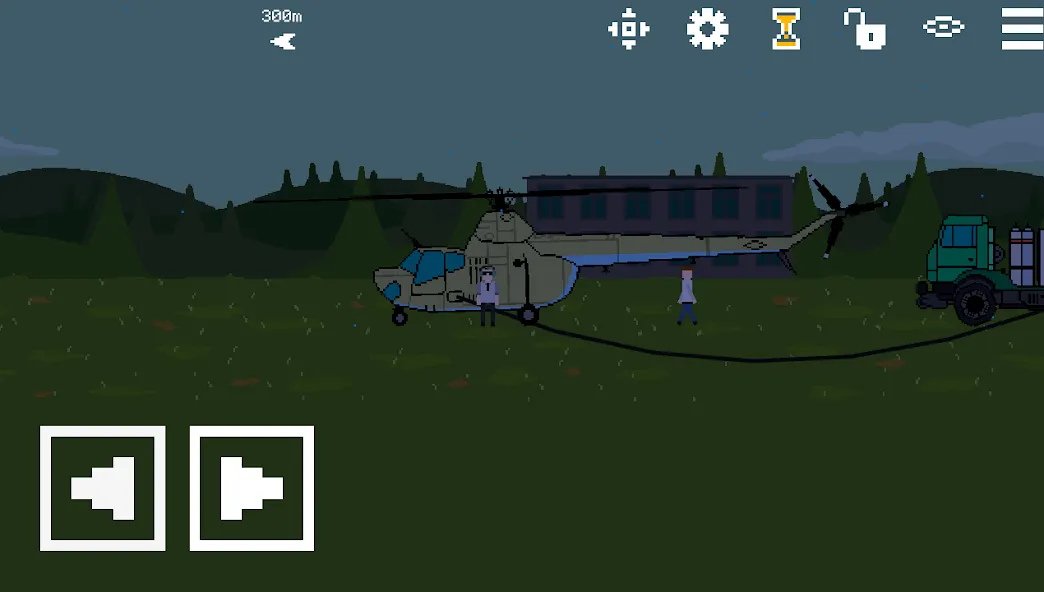 Pixel Helicopter Simulator (Пиксельный симулятор вертолета)  [МОД Много денег] Screenshot 5