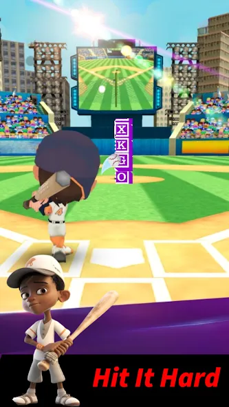 Baseball Letter Strike Homerun  [МОД Бесконечные деньги] Screenshot 2