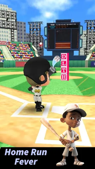 Baseball Letter Strike Homerun  [МОД Бесконечные деньги] Screenshot 3