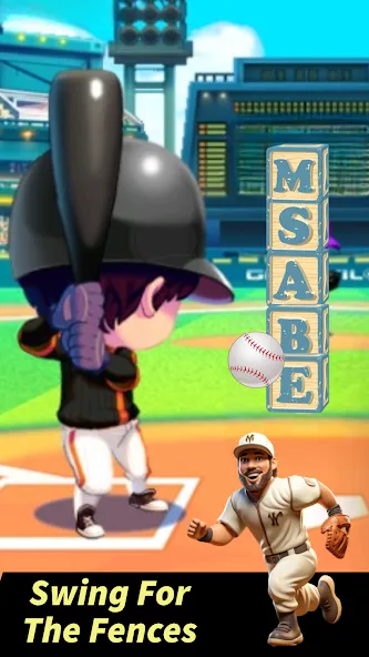 Baseball Letter Strike Homerun  [МОД Бесконечные деньги] Screenshot 5