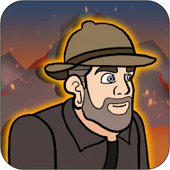 Взломанная Volcano Escape (Вулканическое бегство)  [МОД Меню] - полная версия apk на Андроид