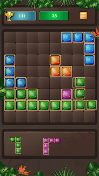 Block Puzzle (Блокголоволомка)  [МОД Меню] Screenshot 1