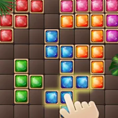 Взломанная Block Puzzle (Блокголоволомка)  [МОД Меню] - полная версия apk на Андроид