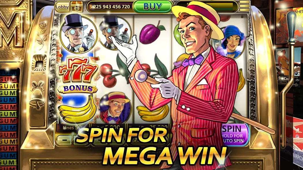 Vegas Casino - Slot Machines (Вегас Казино)  [МОД Много денег] Screenshot 5