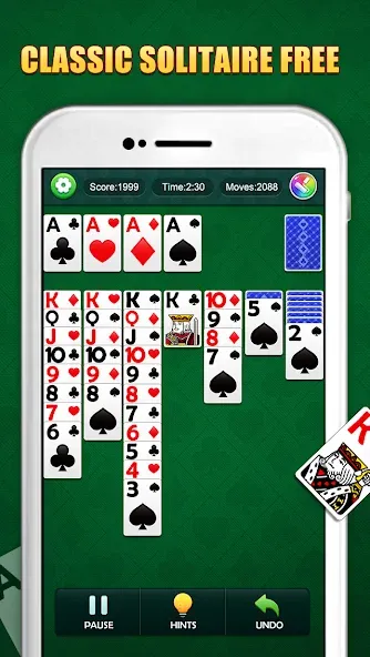 Solitaire Puzzle : Card Jigsaw (Солитер головоломка)  [МОД Меню] Screenshot 1