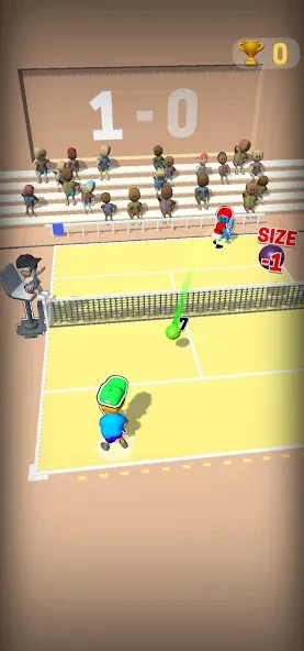 Deuce Hit! (Tennis)  [МОД Много монет] Screenshot 3