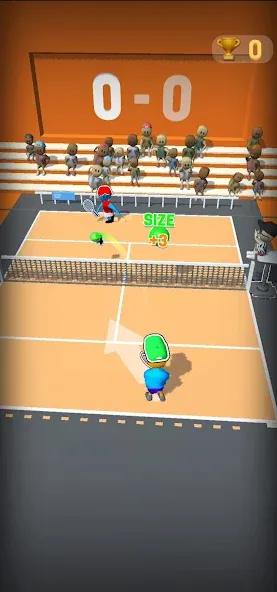 Deuce Hit! (Tennis)  [МОД Много монет] Screenshot 4