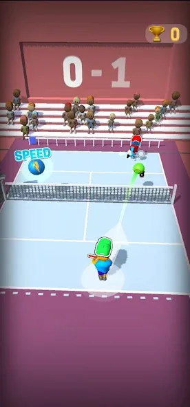 Deuce Hit! (Tennis)  [МОД Много монет] Screenshot 5