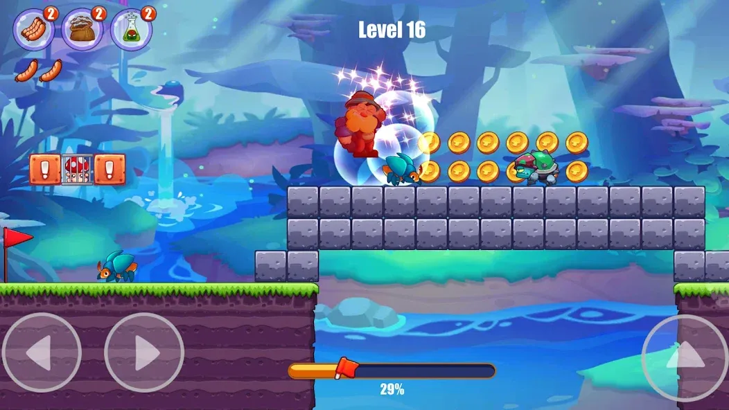 Miner's World: Super Run Game  [МОД Menu] Screenshot 1