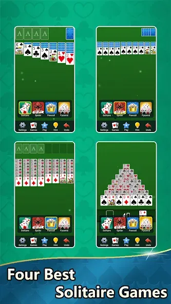 Aged Solitaire Collection  [МОД Mega Pack] Screenshot 1