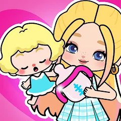 Взлом Aha World: Baby Care (Аха Ворлд)  [МОД Mega Pack] - последняя версия apk на Андроид