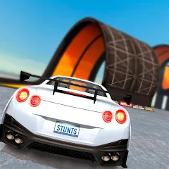 Скачать взлом Car Stunt Races: Mega Ramps (Кар Стант Рейсы)  [МОД Много денег] - последняя версия apk на Андроид