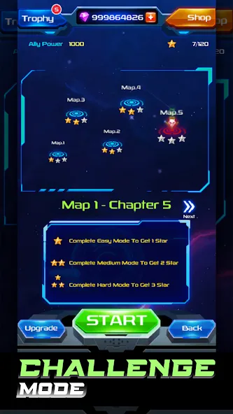 Galaxy Attack: Space Shooter (Гэлэкси Аттак)  [МОД Mega Pack] Screenshot 4