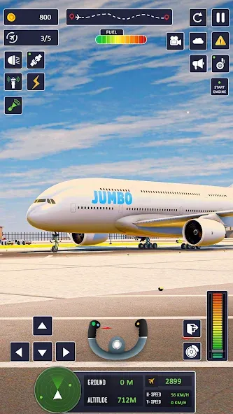 Airplane Game Flight Simulator  [МОД Unlimited Money] Screenshot 4