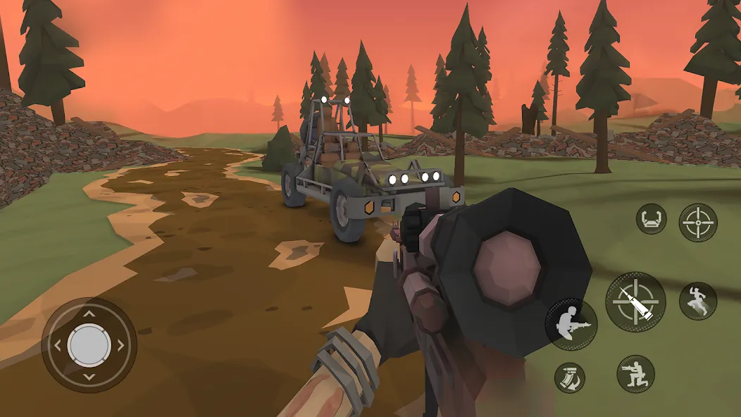 The Walking Zombie 2: Shooter (Зе Волкинг Зомби 2)  [МОД Unlocked] Screenshot 3