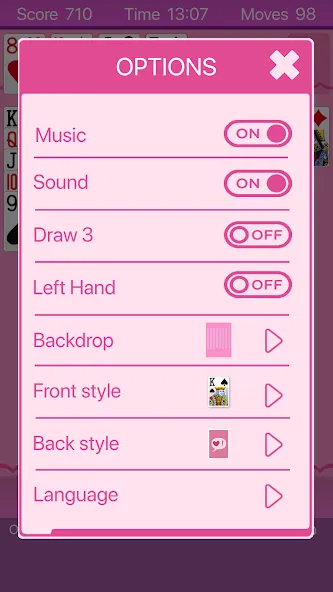 Pink Solitaire (Пинк Солитер)  [МОД Mega Pack] Screenshot 4