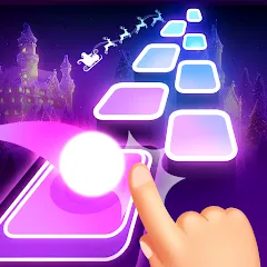 Скачать взлом Tiles Hop: EDM Rush (Тайлс Хоп)  [МОД Все открыто] - полная версия apk на Андроид