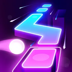 Скачать взлом Dancing Ballz: Magic Tiles (Дансинг Болз)  [МОД Unlocked] - полная версия apk на Андроид