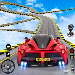 Скачать взломанную GT Car Stunt 3D: Ramp Car Game  [МОД Бесконечные монеты] - последняя версия apk на Андроид