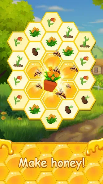 Honey Bottles - merge puzzle (Хани Ботлс)  [МОД Unlocked] Screenshot 3