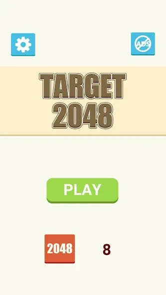 Target 2048 (Таргет 2048)  [МОД Unlimited Money] Screenshot 1