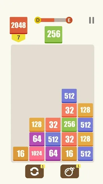 Target 2048 (Таргет 2048)  [МОД Unlimited Money] Screenshot 3