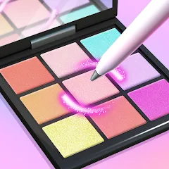 Скачать взломанную Makeup Kit - Color Mixing  [МОД Unlocked] - последняя версия apk на Андроид