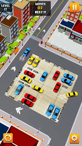 Park Master: Car Parking Jam (Парк Мастер)  [МОД Бесконечные деньги] Screenshot 1