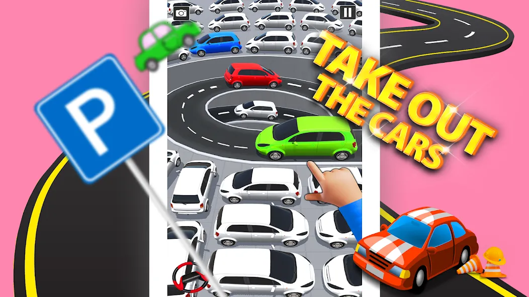 Park Master: Car Parking Jam (Парк Мастер)  [МОД Бесконечные деньги] Screenshot 3