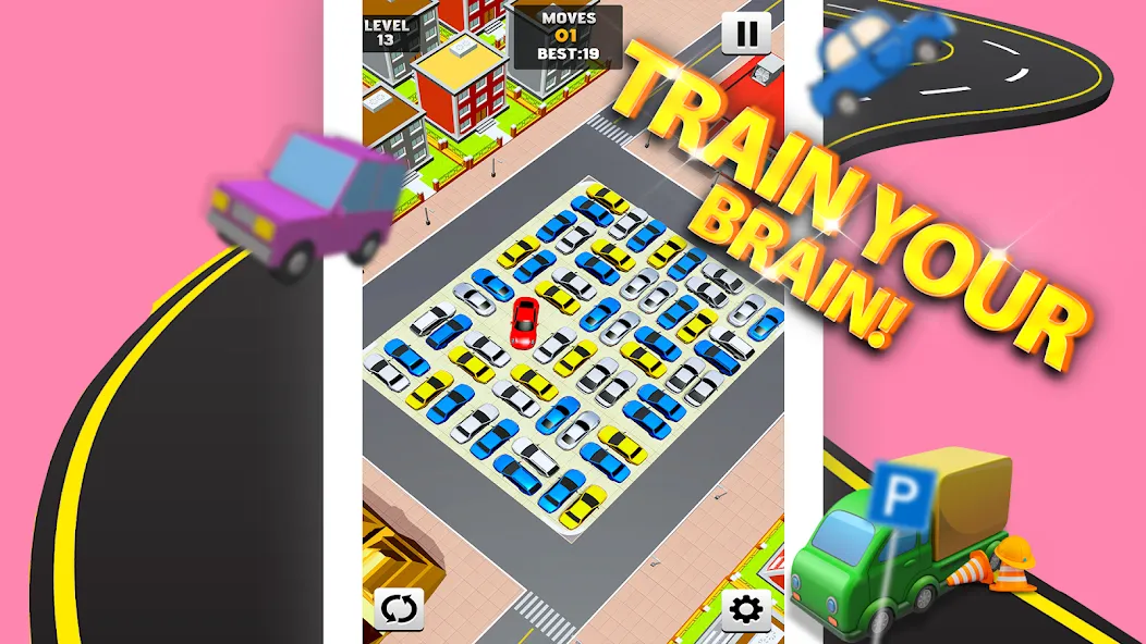 Park Master: Car Parking Jam (Парк Мастер)  [МОД Бесконечные деньги] Screenshot 4