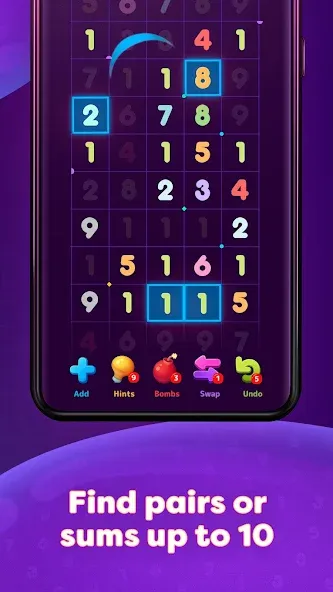 Numberzilla: Number Match Game (Намберзилла)  [МОД Menu] Screenshot 3