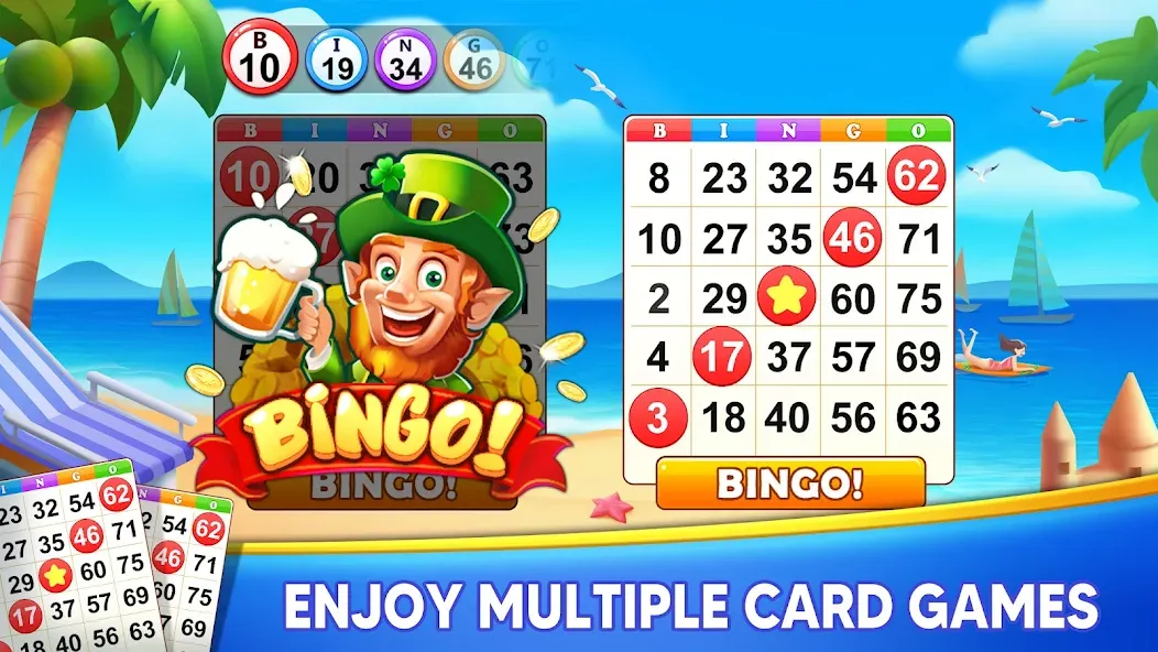 Bingo Holiday: Live Bingo Game  [МОД Много монет] Screenshot 2