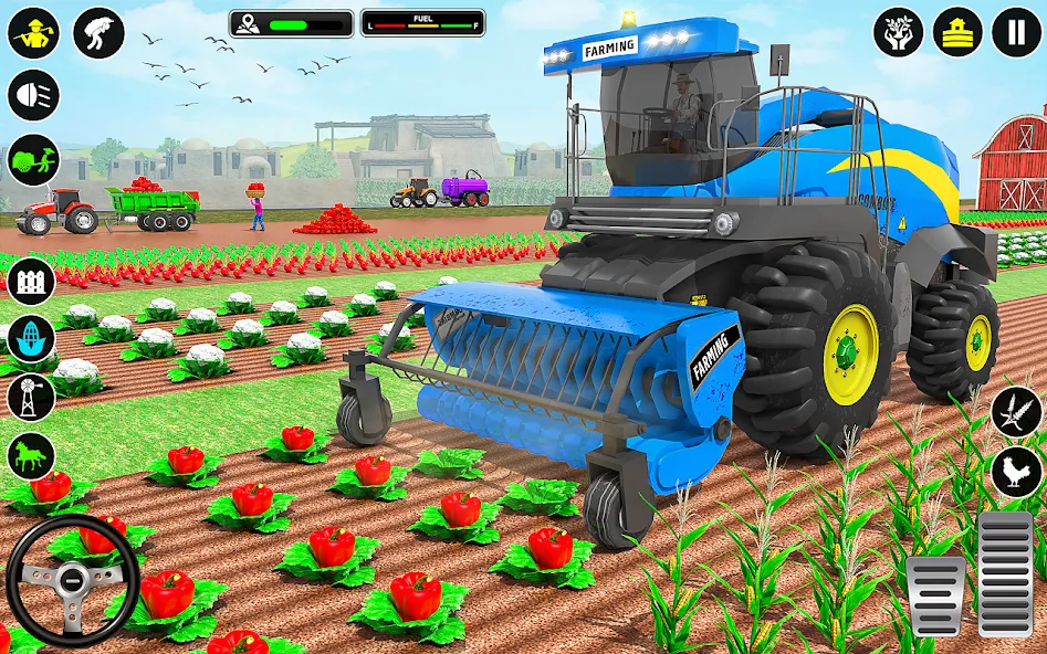 Tractor Farming: Tractor Games (Тракторное хозяйство)  [МОД Все открыто] Screenshot 2