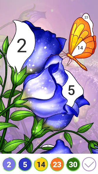 Hola Color--Coloring by Number (ола калор)  [МОД Все открыто] Screenshot 2
